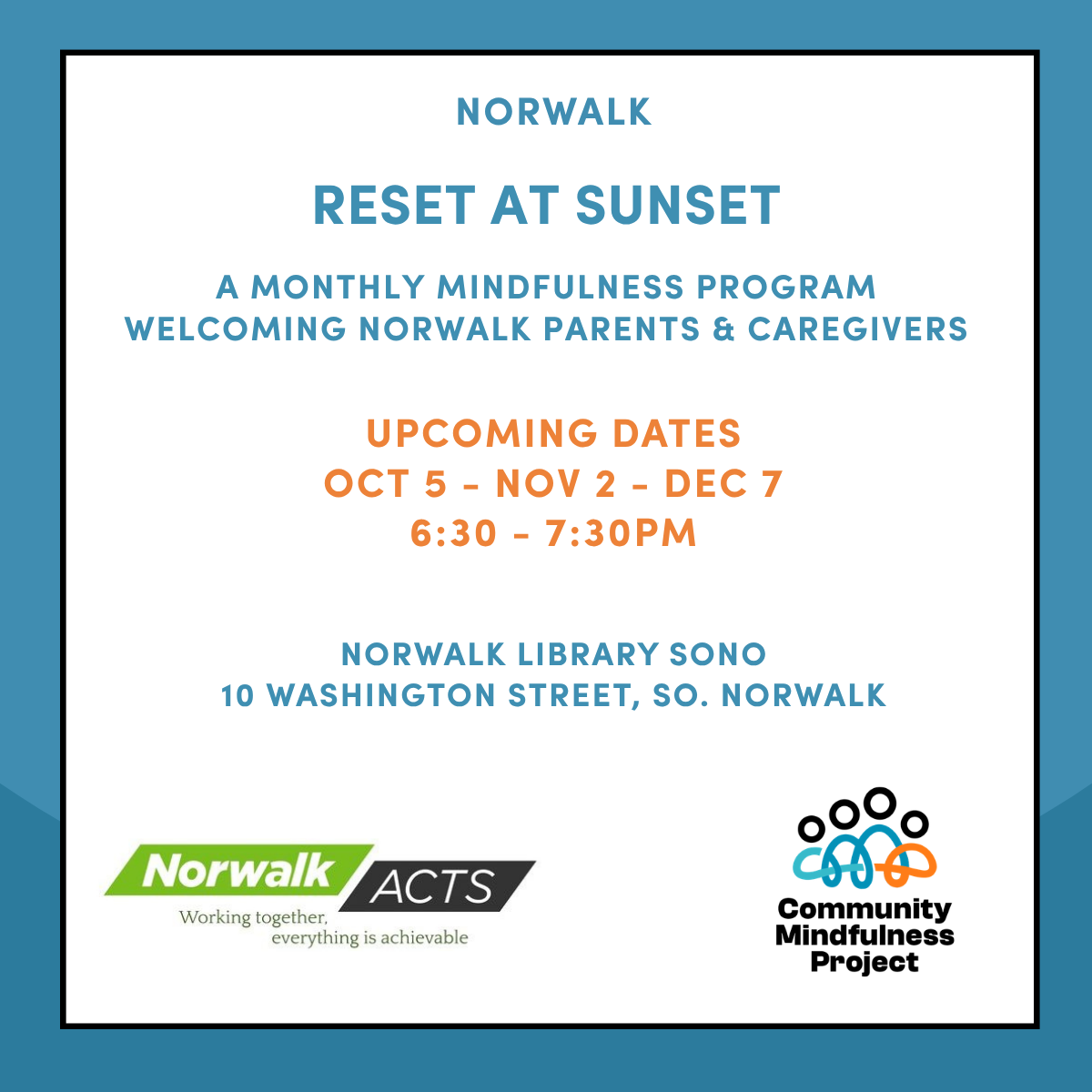 Norwalk Parents - Reset at Sunset 