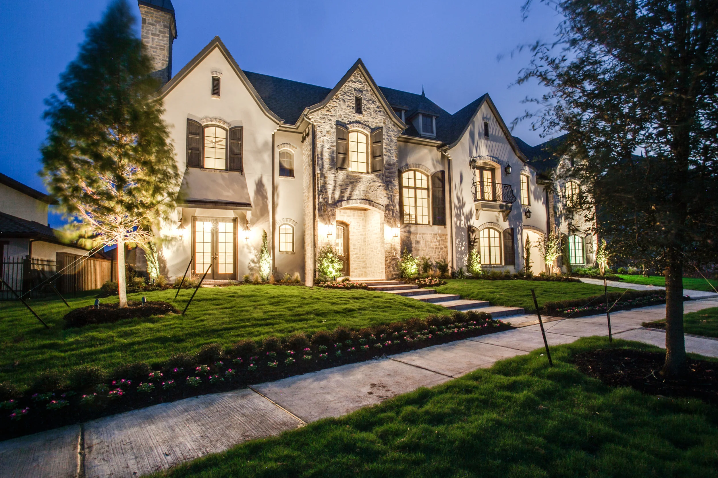 Newman Village Country French in Frisco — Ron Davis Custom Homes