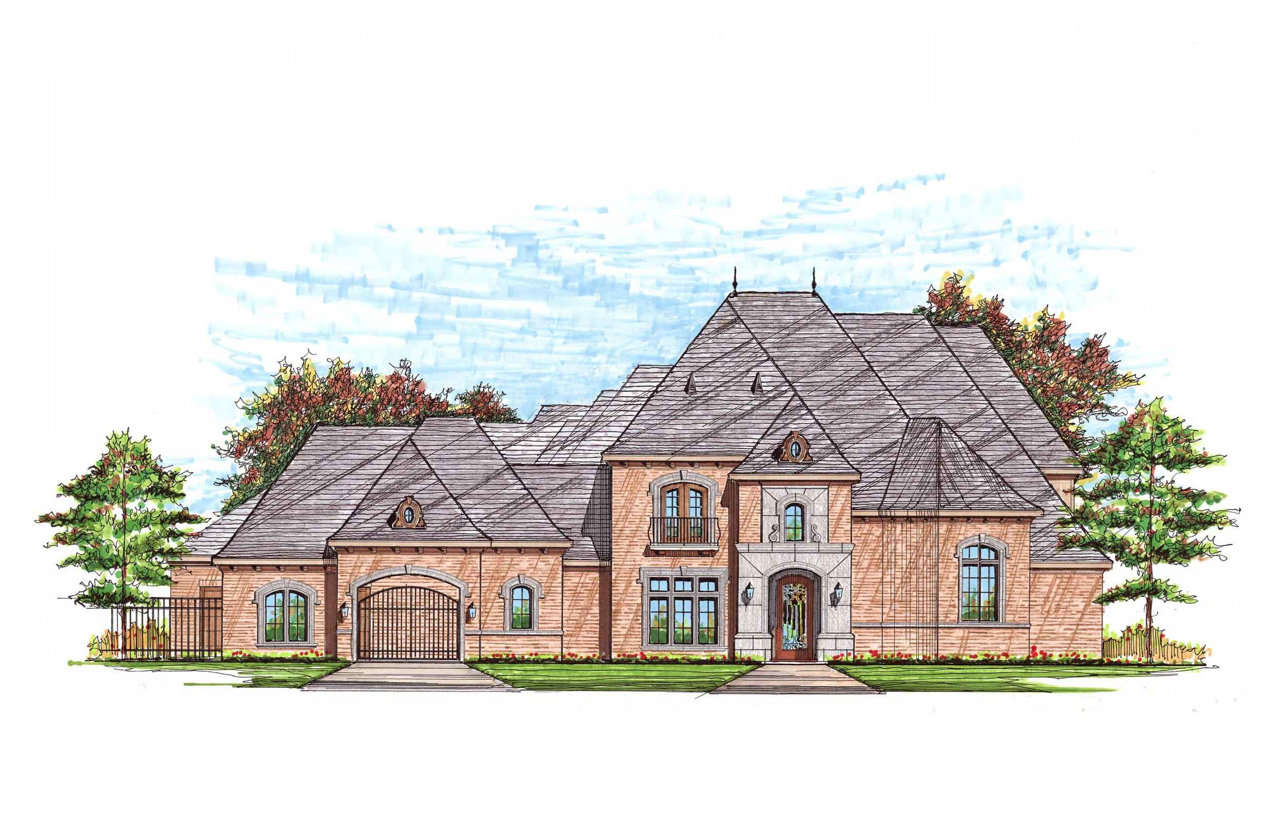 4719 Forest Lane Colored Elevation.jpg