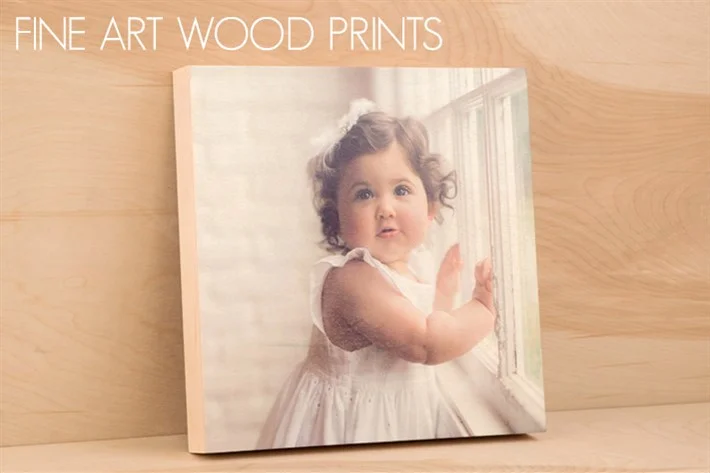 WOOD PRINTS - starting at $150 Modern meets rustic, Fine Art Wood Prints feature your imagery on a gorgeous wooden surface with warm tones and natural grain.