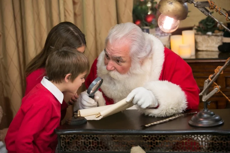 Santa and Set Will Vary from Year to Year!