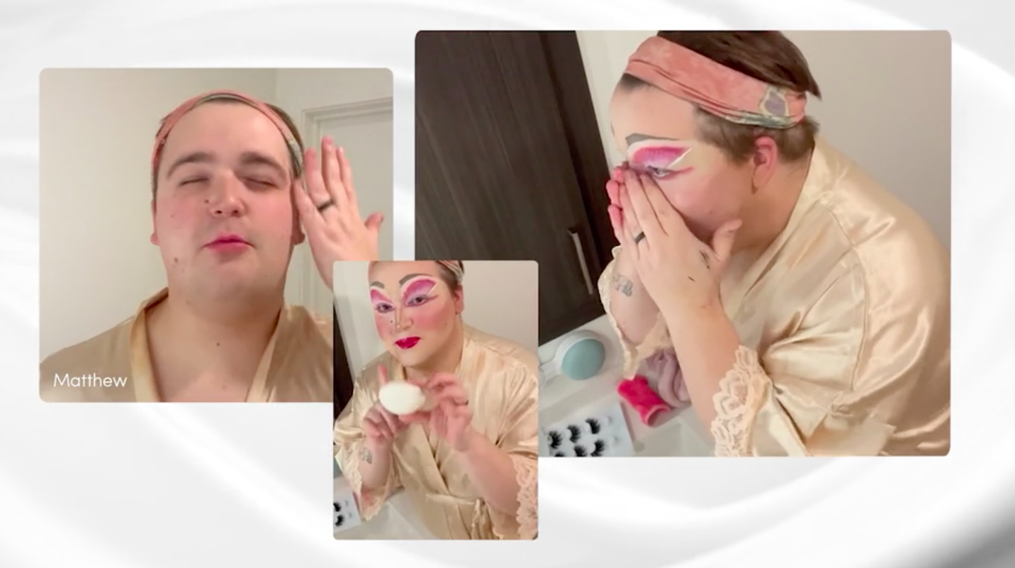  We interviewed hundreds of real Dove Beauty Bar fans and discovered they’d use it as a makeup remover, shaving cream, eyebrow gel and even a spiritual cleansing ritual.  This TV was brought to life with the incredibly sharp  Jocelyn ,  Sky  and  Ame