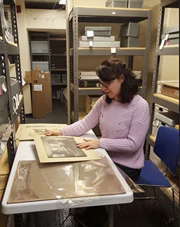 NYSID Archives with Archivist Nora Reilly