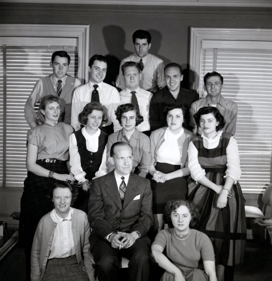 NYSID Class of 1949: In his address at the Annual Graduate Luncheon on May 27, 1948, NYSID founder Sherrill Whiton gave solid advice to the Class of 1948: “I believe that you have obtained the best training in the subject of interior decoration that is offered anywhere in the world. While the beginning may be slow the advancement is much more rapid than for someone who has not had your training. I know that you will commence your work with great confidence and maintain your courage. I wish you all good luck.”