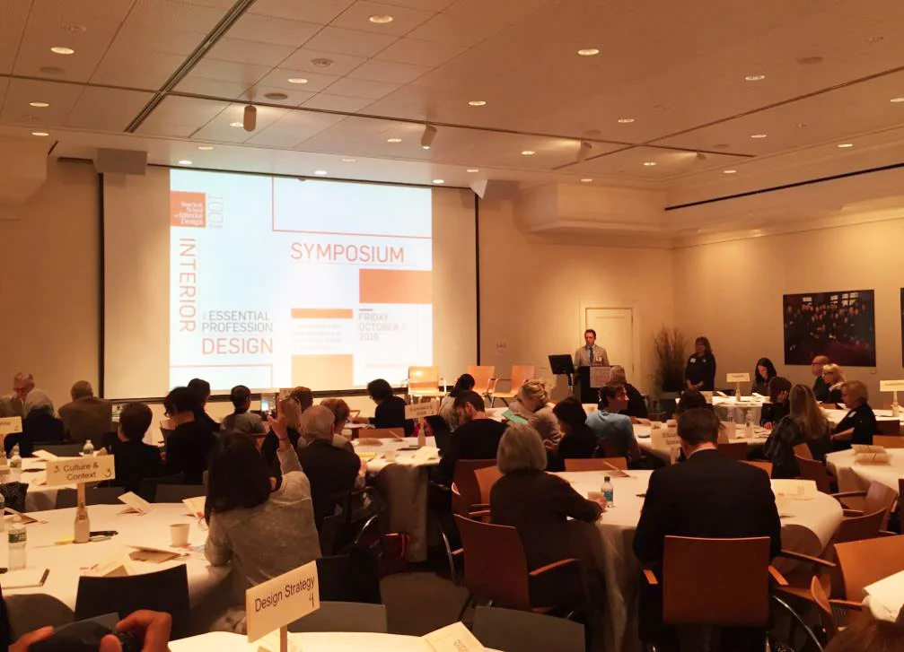 Interior Design: The Essential Profession" Symposium