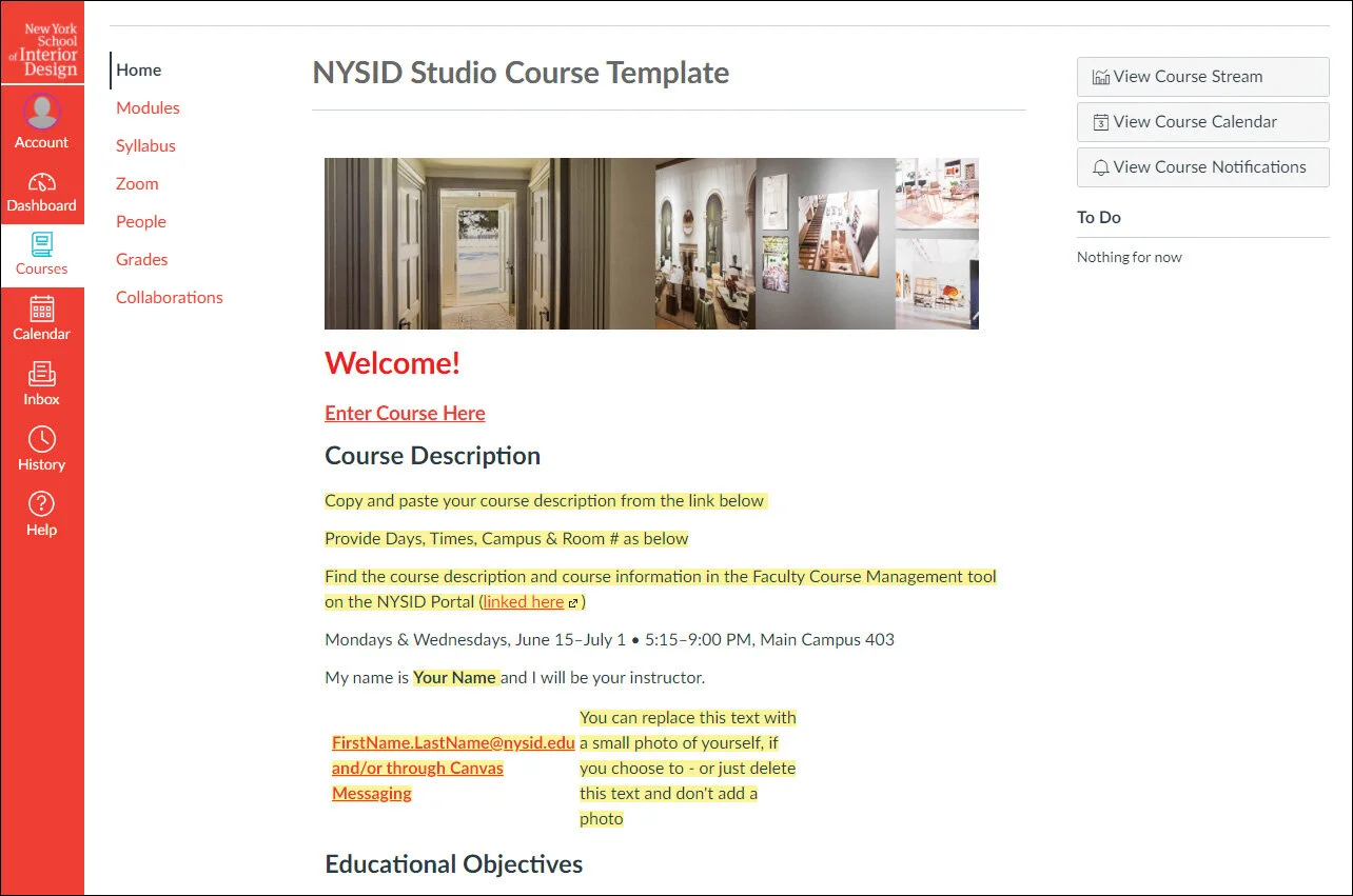 Toward a HyFlex Model — New York School of Interior Design