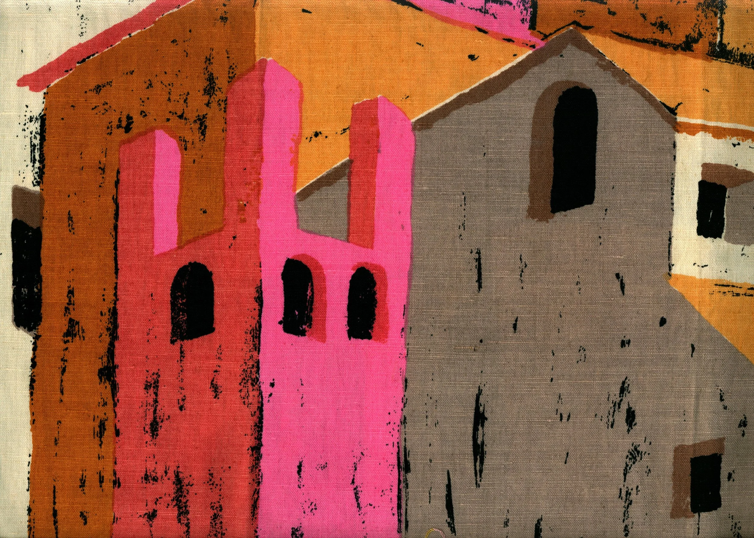 Perugia for Unkwon, Joe Martin, ca. 1950s-60s, Textile