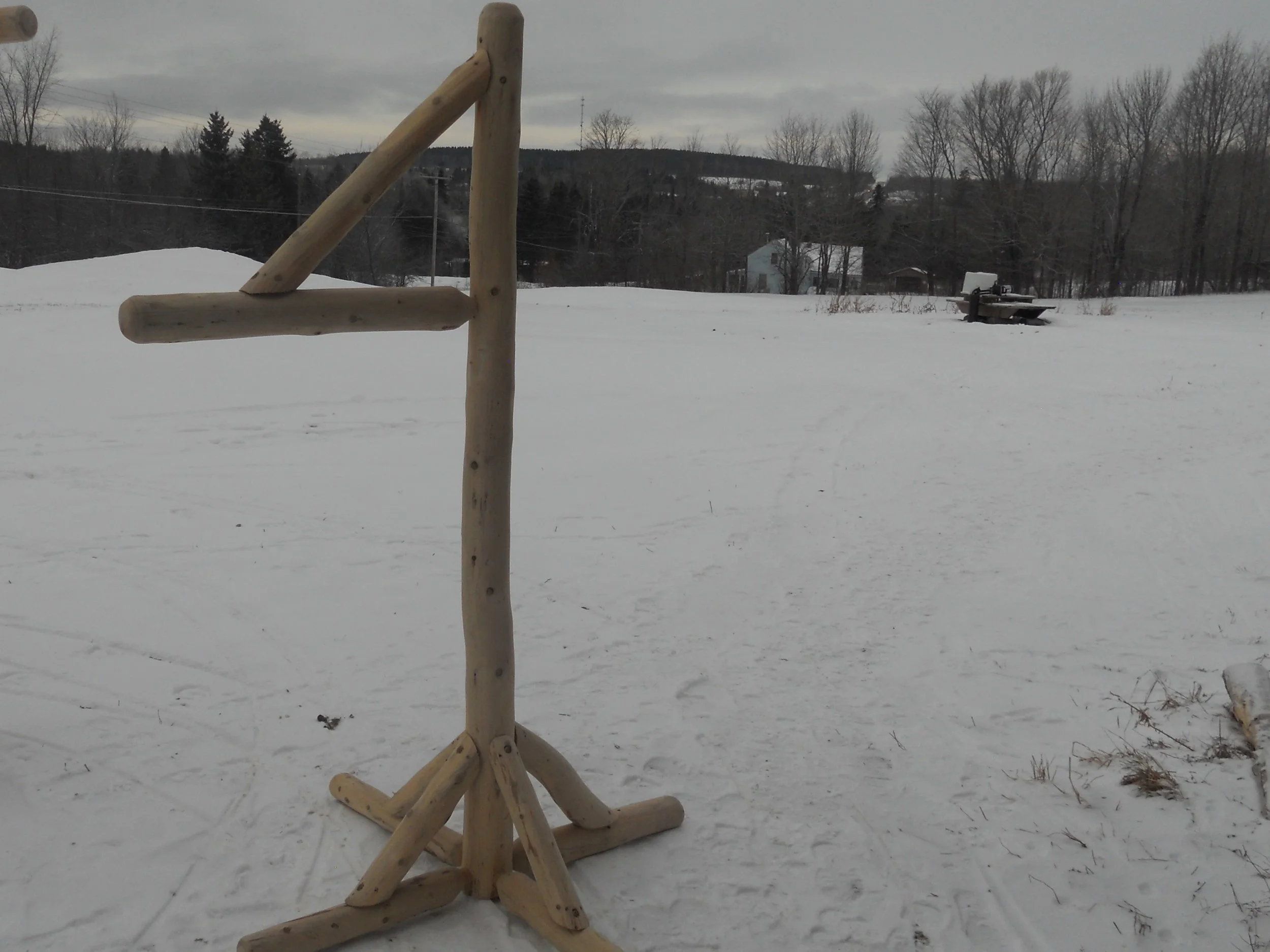 Log Mailbox Holder