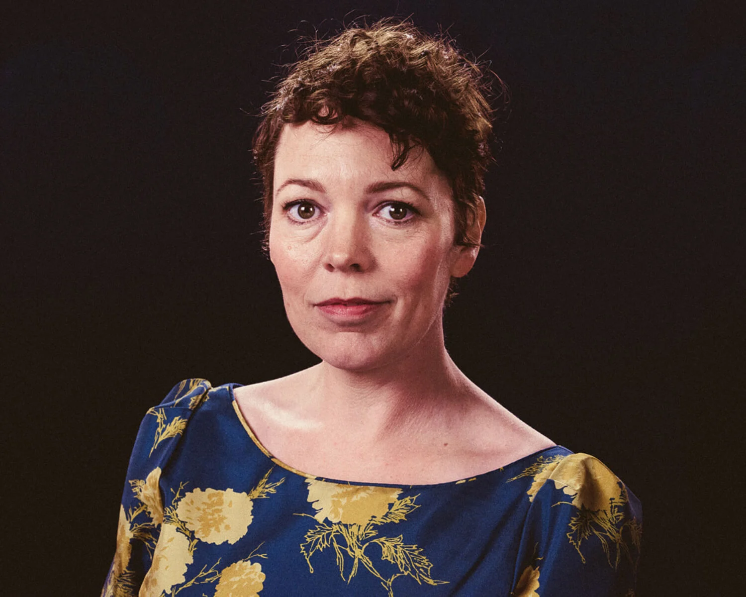 portrait photographer Tim Cole shoots Olivia Colman