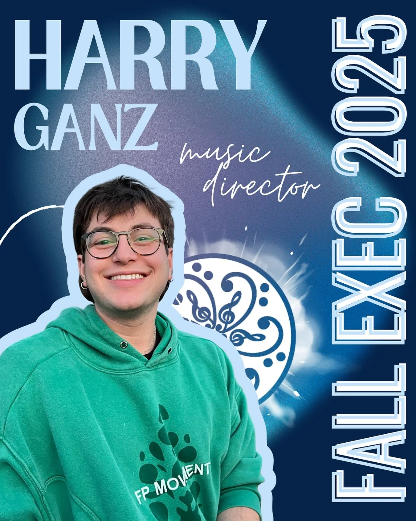 Third on our list for exec reveals is our newest Music Director, the brilliant Harry Ganz! Harry is a junior in his third year on the team, and this past year, he inaugurated the role of Choreography Director, working tirelessly to craft the incredib