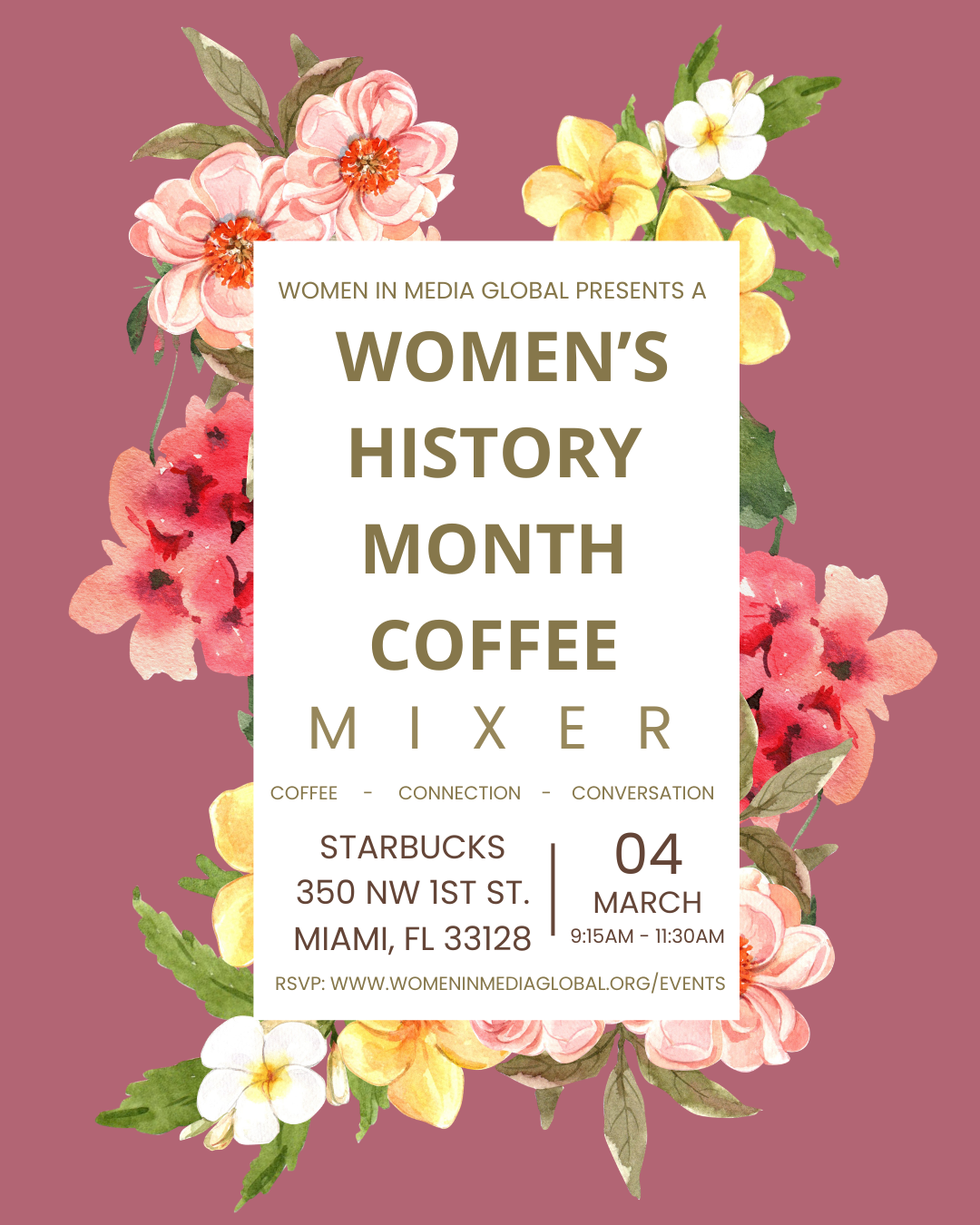 Coffee, Connections, &amp; Conversation