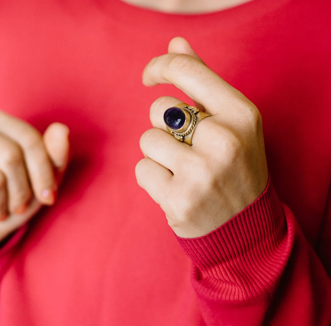 Ring from a market in Morocco ©️Sustainable Fashion Matterz