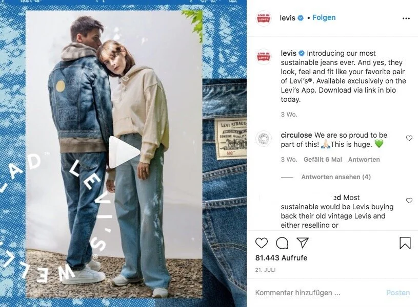 Top 69+ imagen is levi’s sustainable fashion