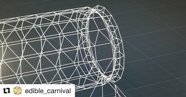 #Repost @edible_carnival with @get_repost
・・・
Working on the line drawings for the 'Rolling Field' project.  We'll be headed out to the @sandhillsinstitute  in May to start fabrication on this beast! 
In the end, the cylinder you see will be planted 