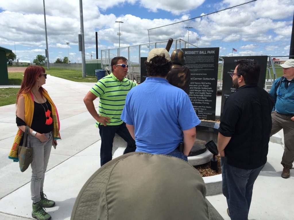  Chuck Hinn talks about the historical Modisett Ballpark about its renovation 