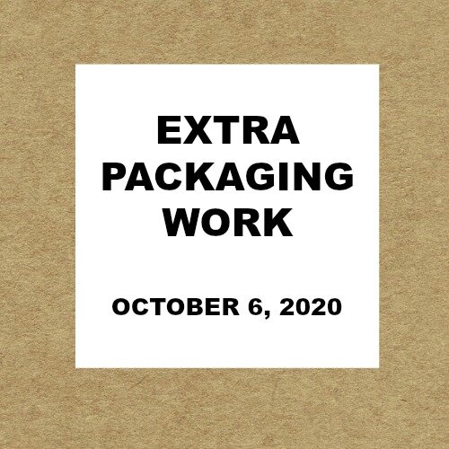 Extra Packaging Work by Beth 