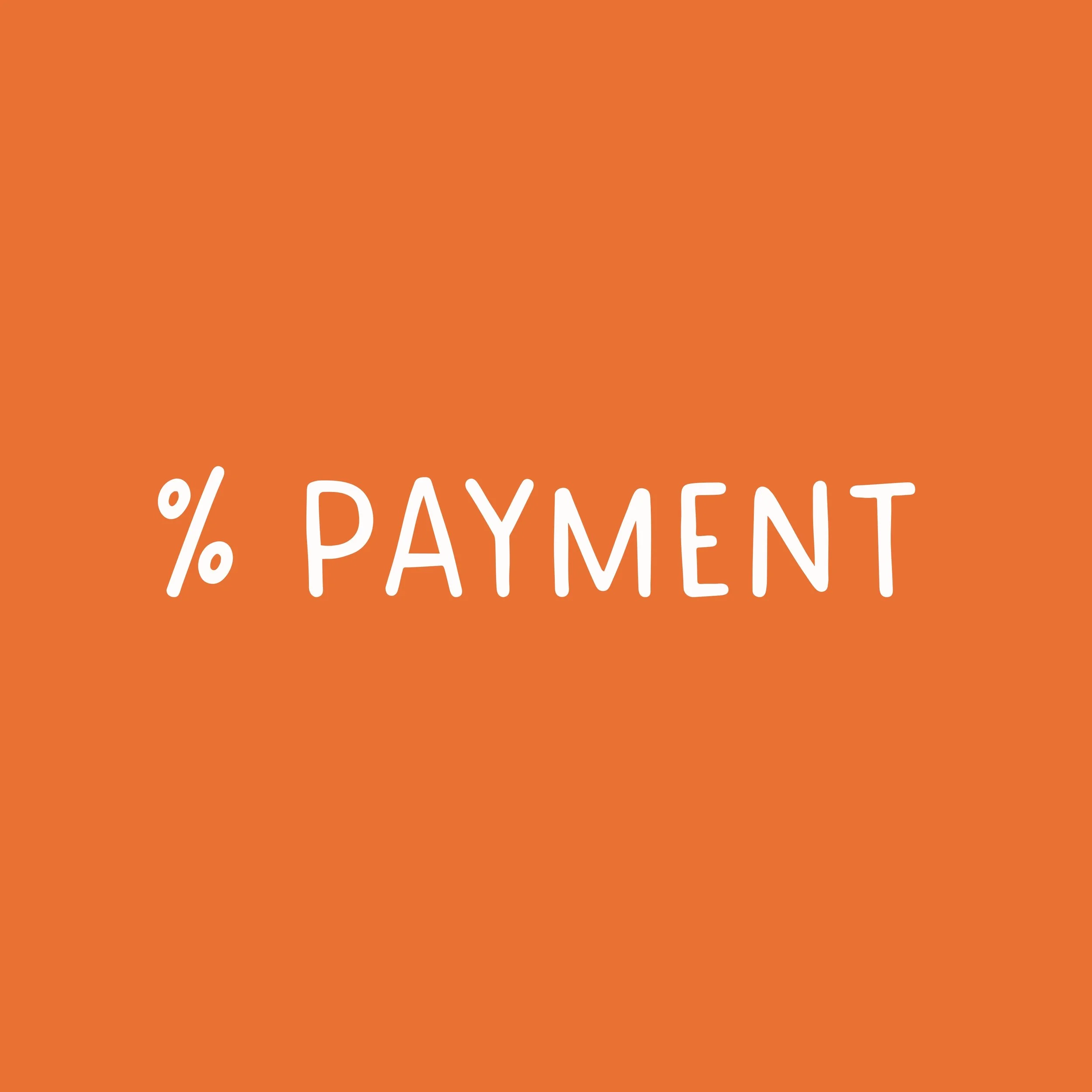 Book Percentage Payment - 02/11/26