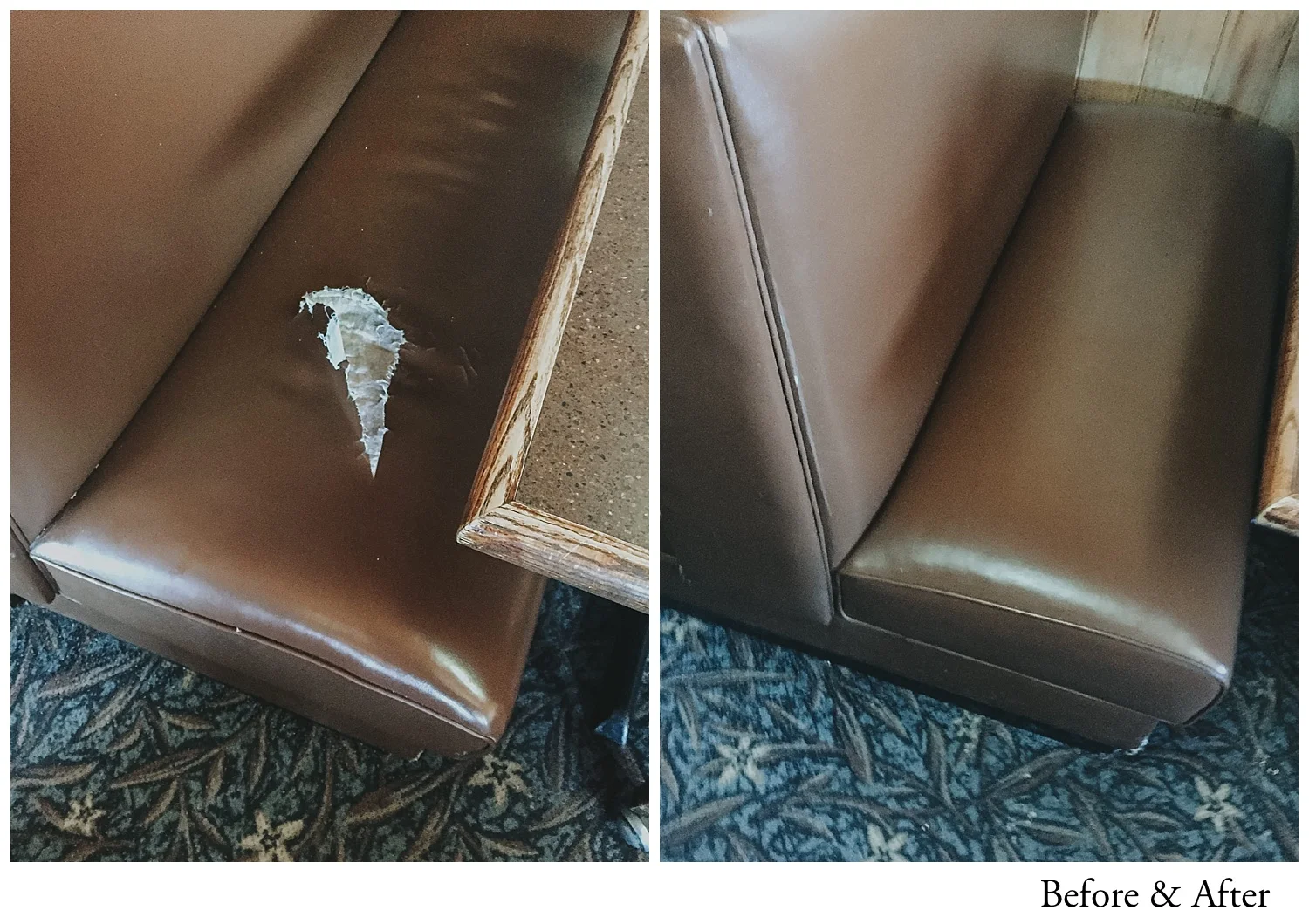 Before & After — East Texas Leather Repair