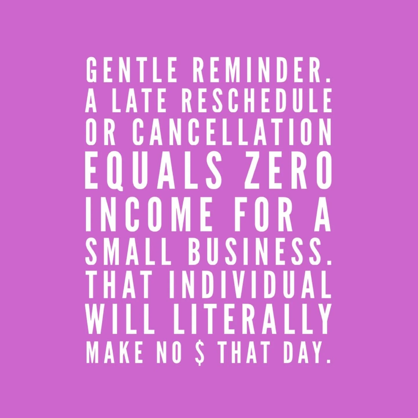 Let&rsquo;s all respect and value small businesses. 🙏🏼 
&bull;
&bull;
&bull;
#vancouverhairstylist