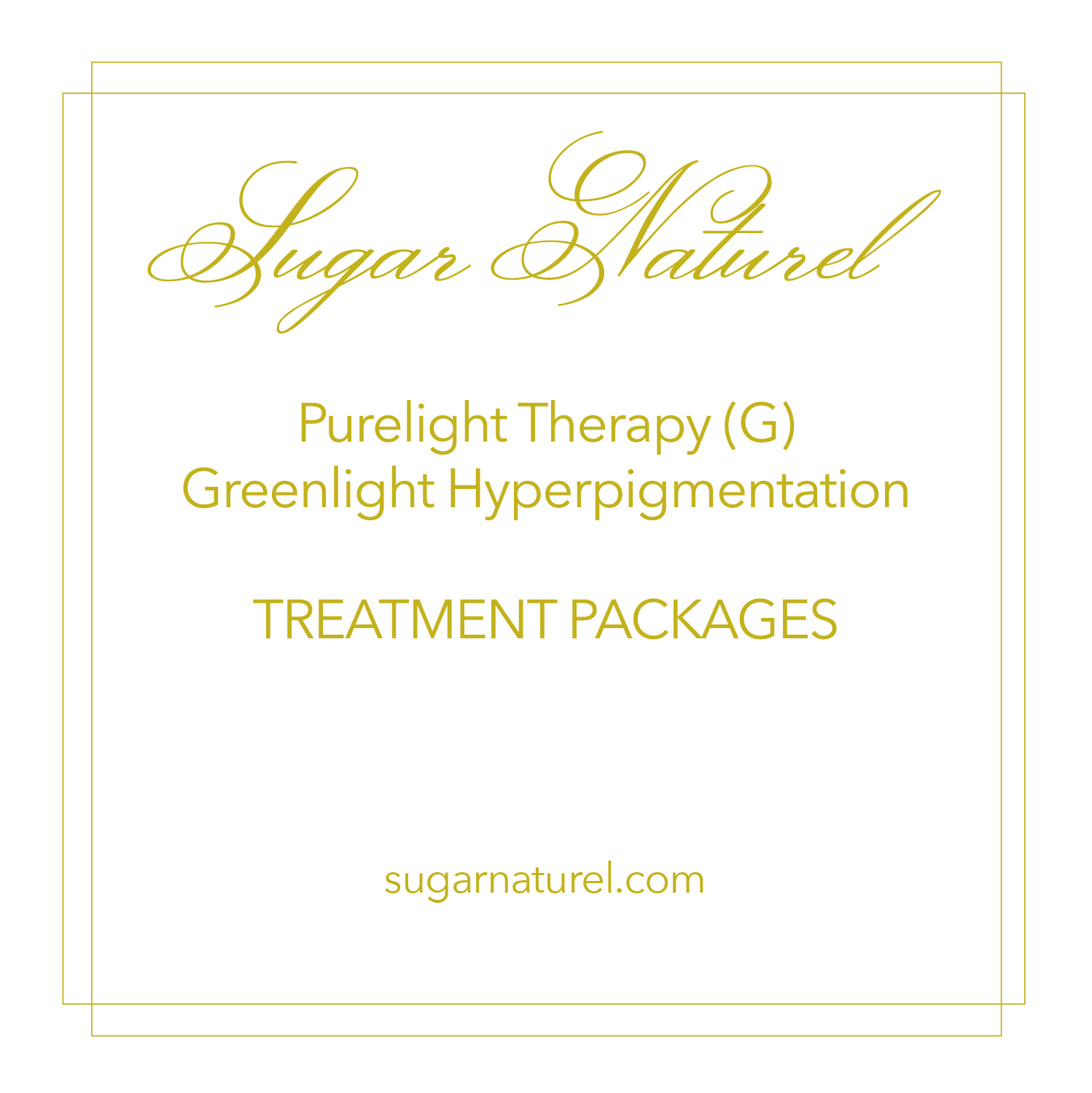 Purelight Therapy (G) Greenlight Hyperpigmentation Facials (Package of 6)