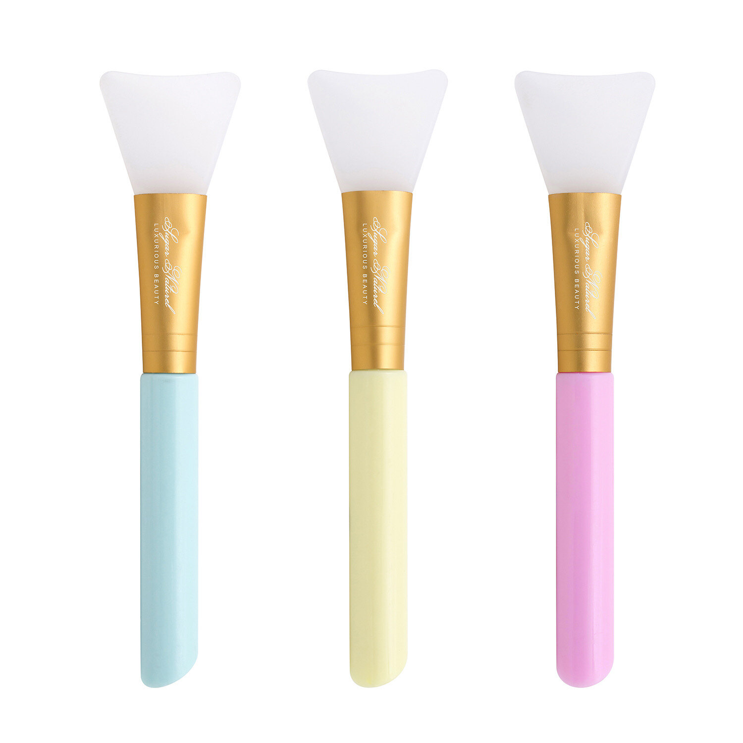 3pc Silicone Face Mask Brush Set