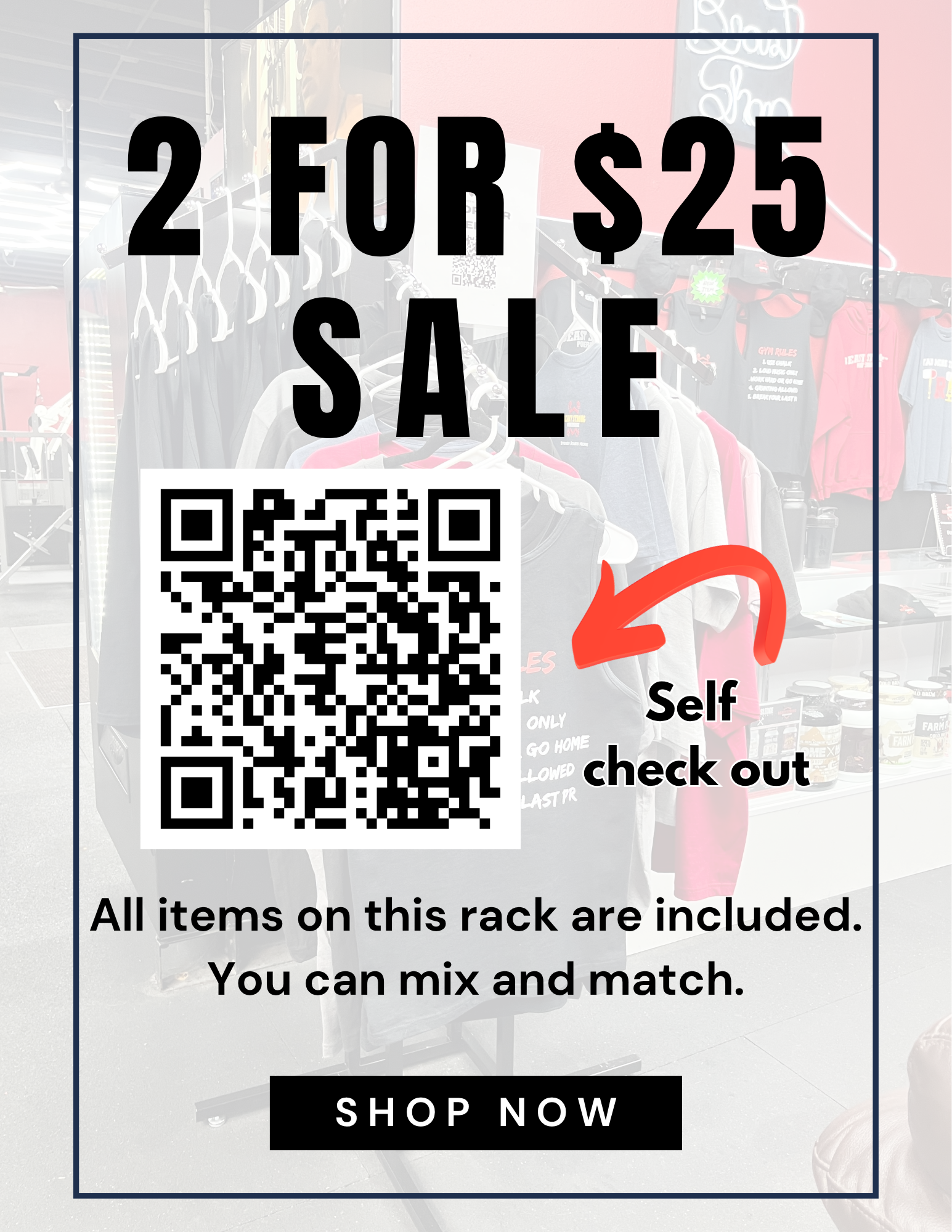 2 for $25 Tees