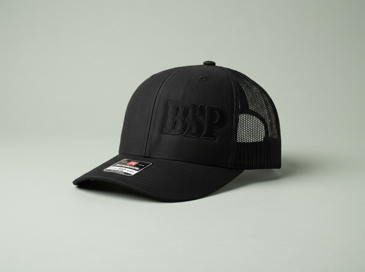 BSP Trucker Hats (Black)