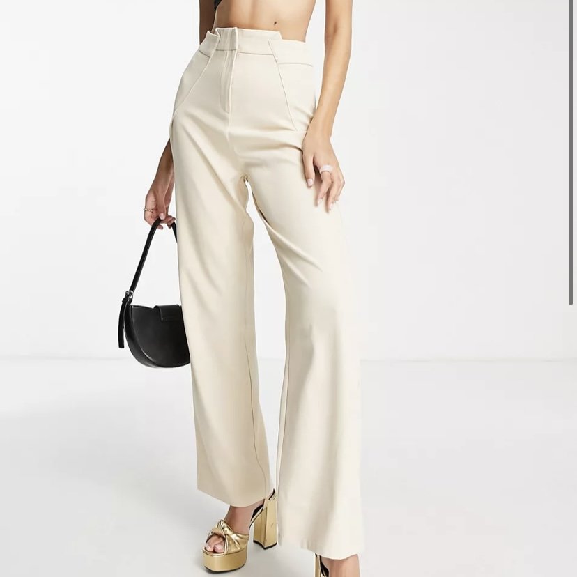 FUN WAISTBAND HIGH WAISTED PANTS