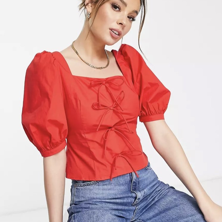 CLASSIC PUFF SLEEVE BLOUSE