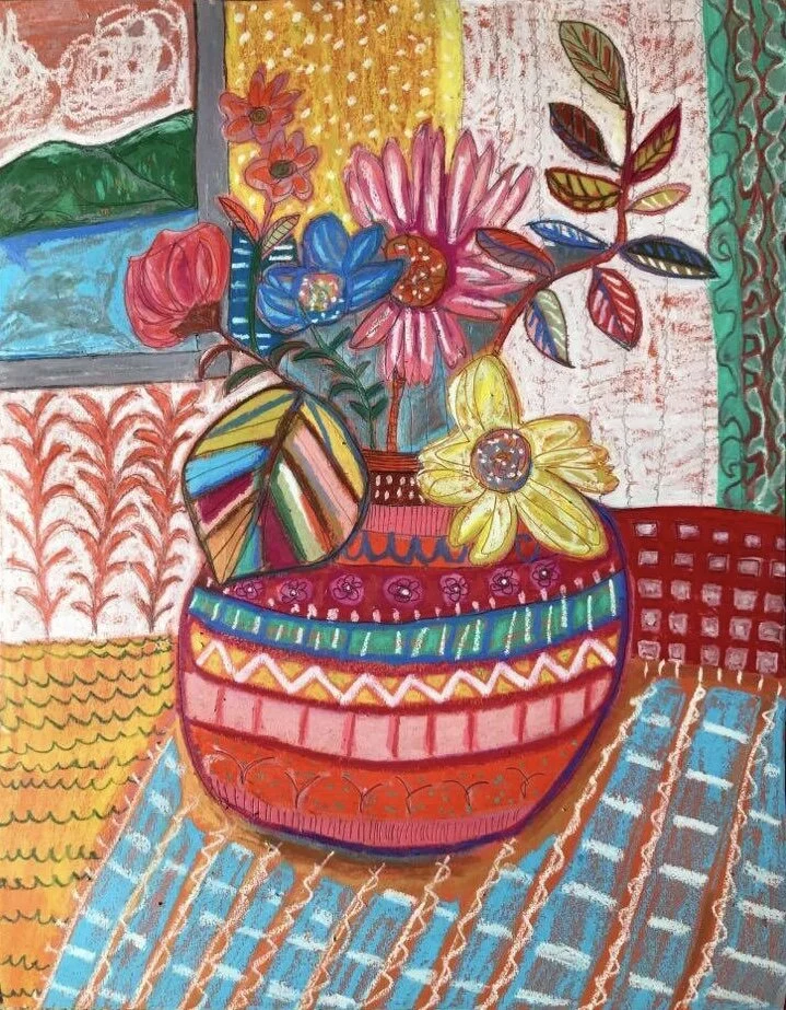 “Sea View” A3 size art print