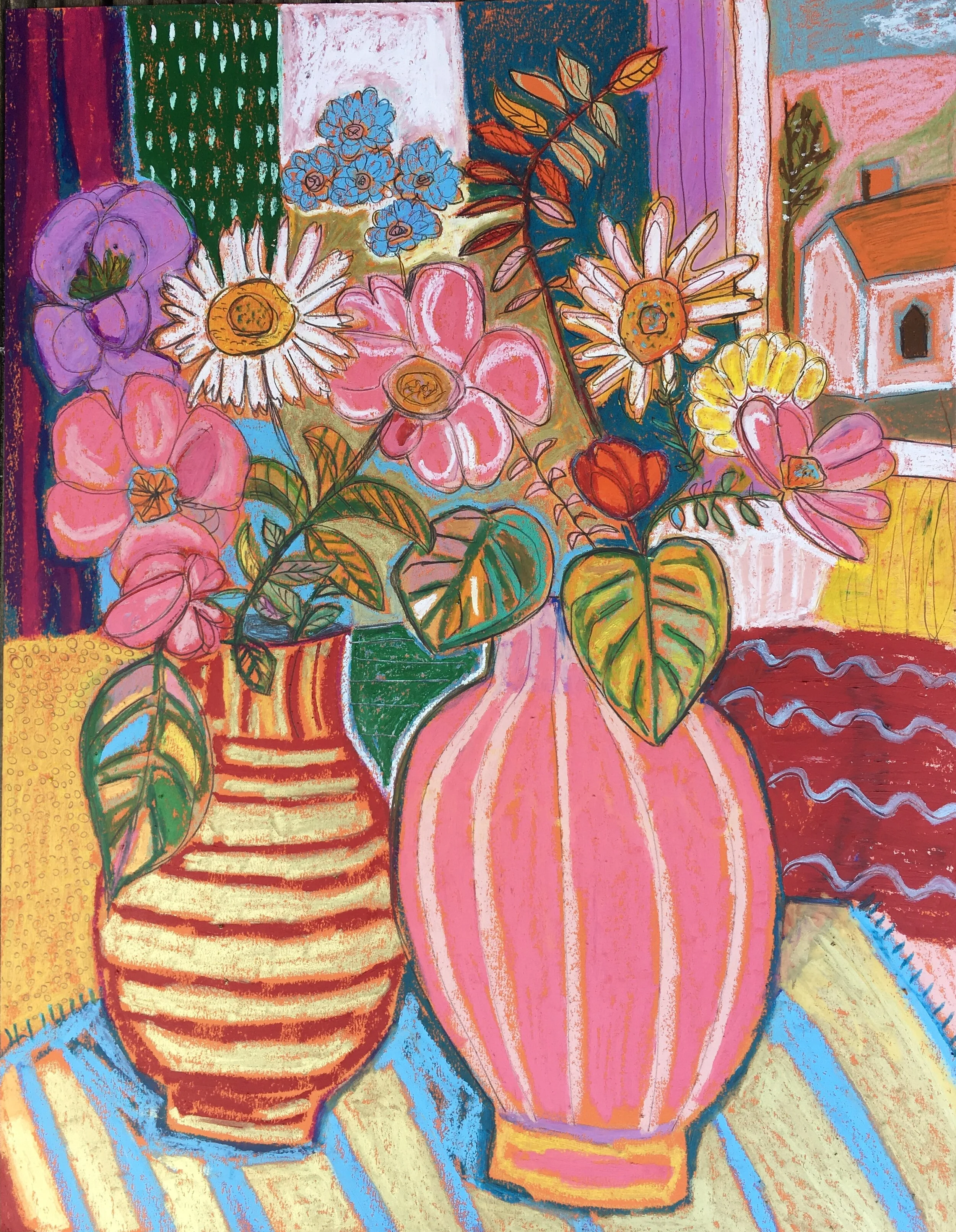 “In Bloom” A3 size art print