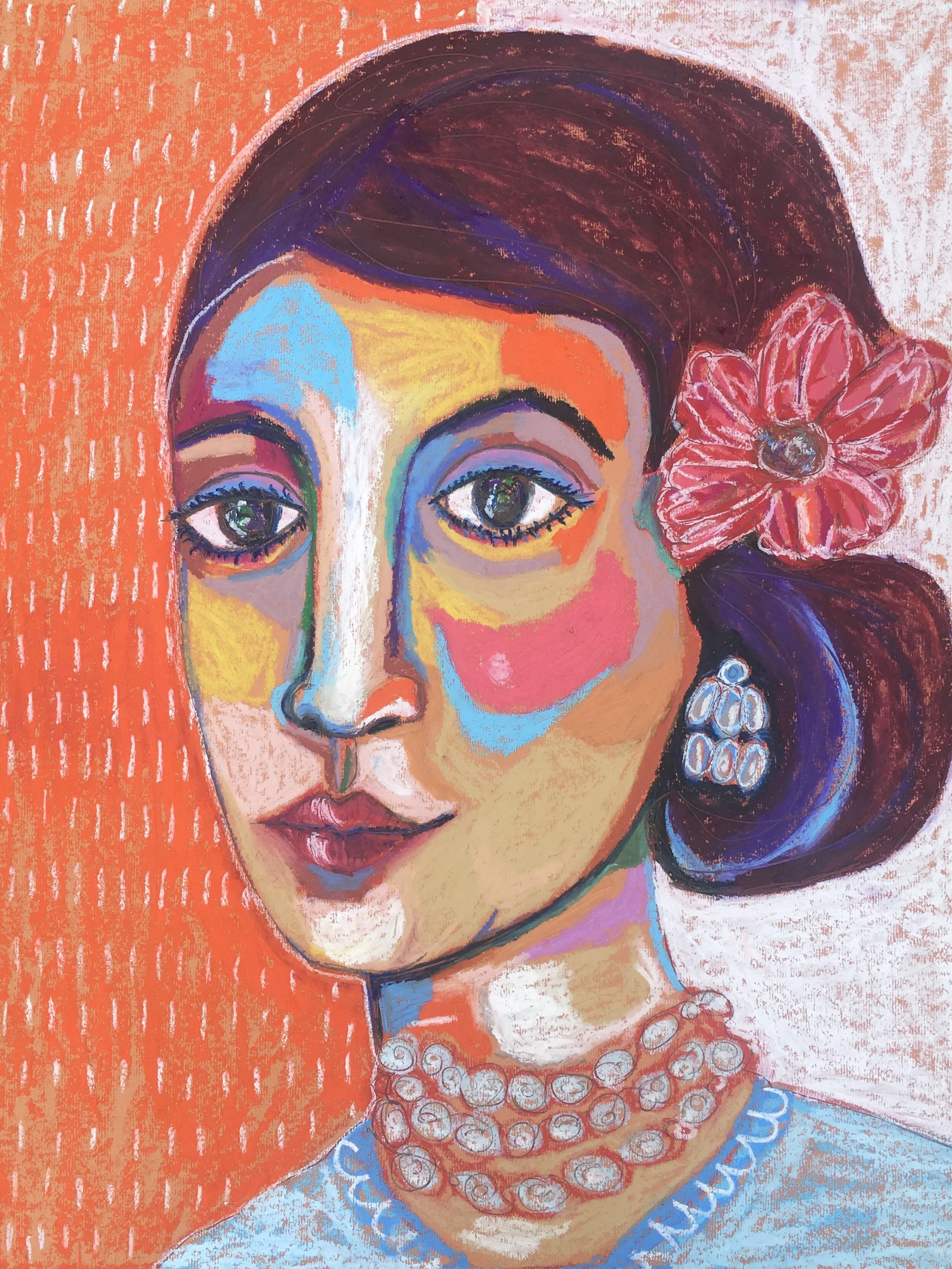 “Monique” art print