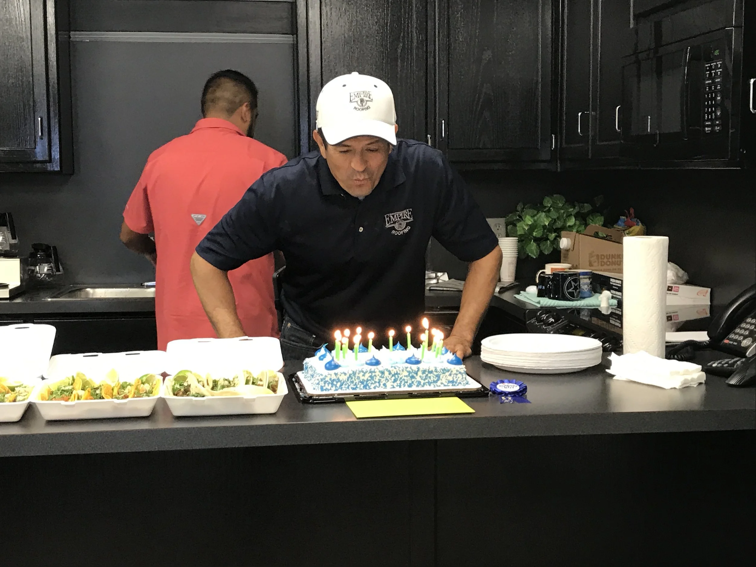 Carlos's birthday celebration