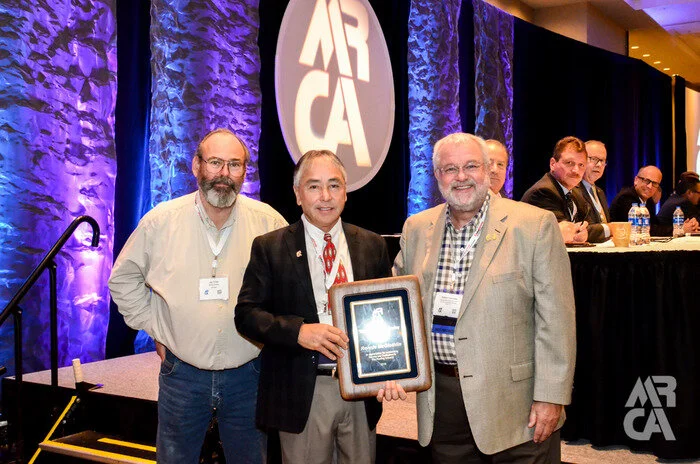Ronnie McGlothlin of Empire Roofing Inc. named McCawley Award Winner!