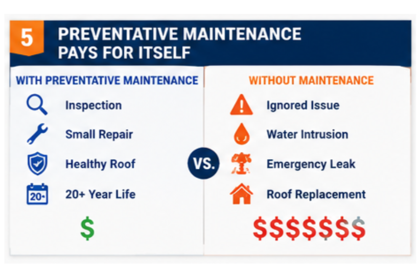 The most cost-effective roof repair is the one you never have to make