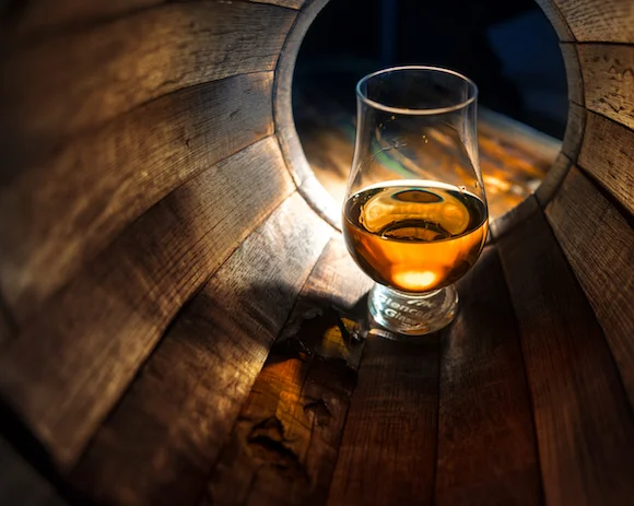 Le verre à whisky Glencairn, créé en 2001.