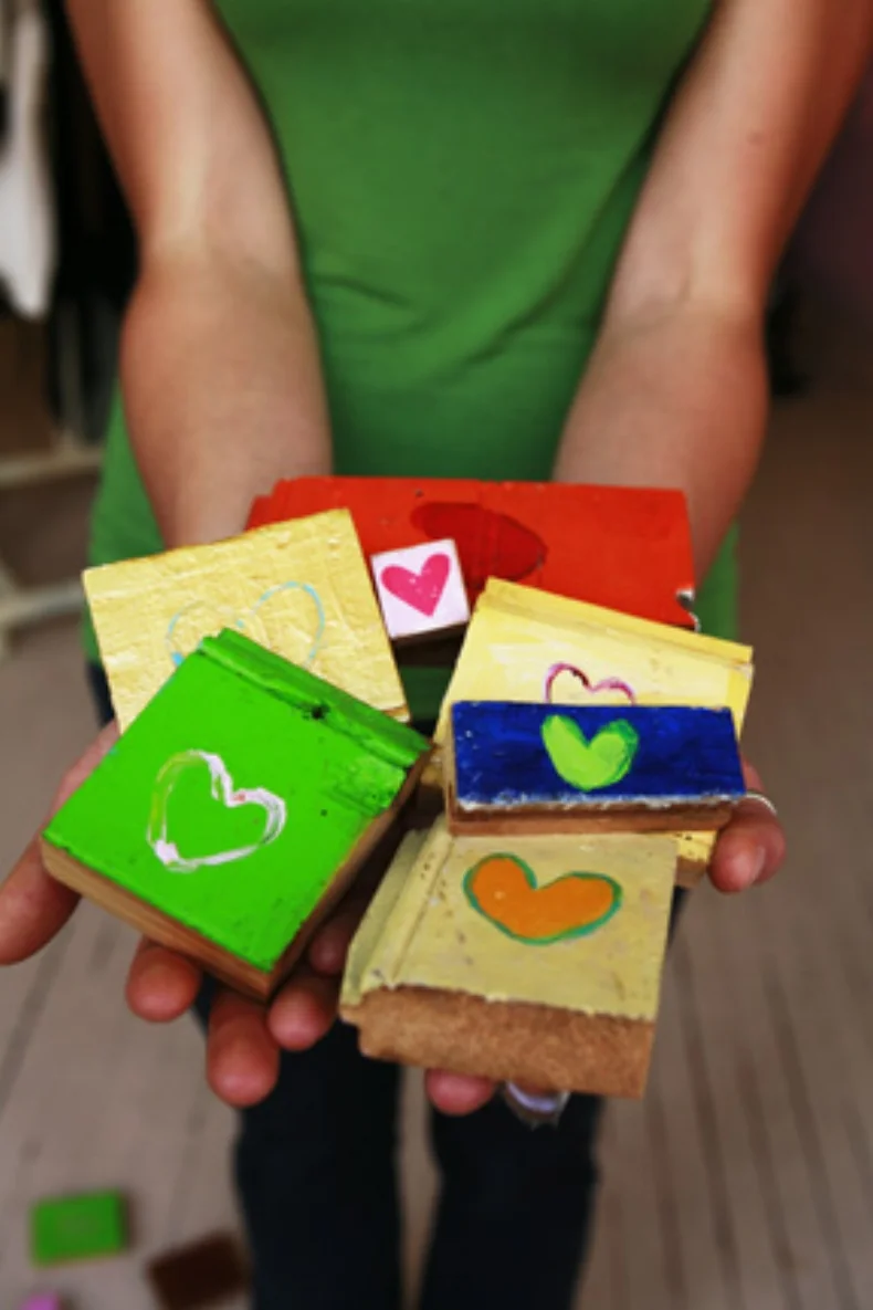 Biddeford Heartworks Project. Photo by Claire Houston (Heart of Biddeford, 2010).