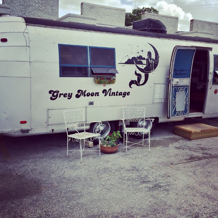 our vintage trailer at broadway news 2202 Broadway, satx, 78215