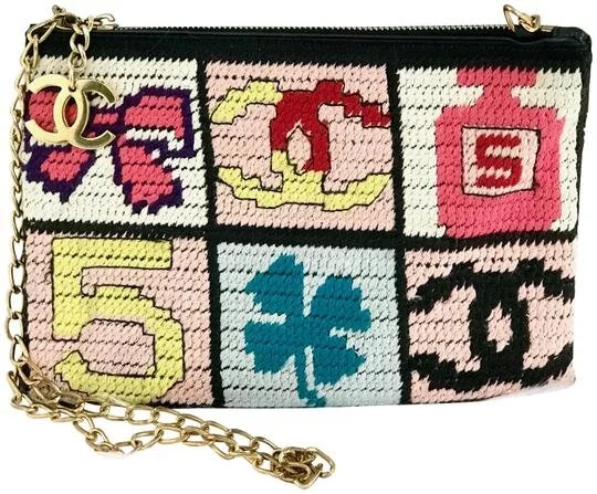 Chanel Needlepoint “Precious Symbols” Iconic Bag