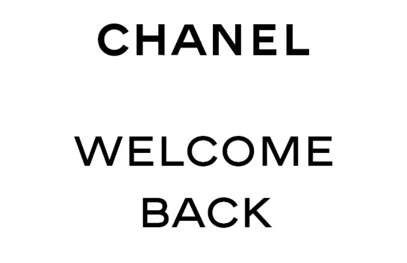 Chanel ‘Welcomes’ You Back into their Boutiques