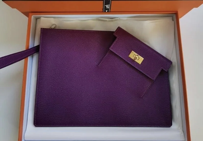 New Hermes Kelly Wrist Pouch