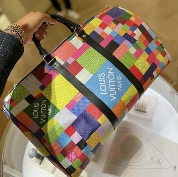 New Limited Edition Louis Vuitton Damier Keepall Duffle