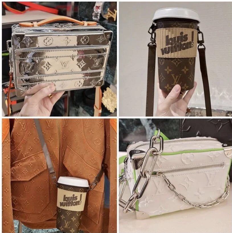 NEW Louis Vuitton Men's Fall Winter Mirror Case &amp; Cup Holder 2021