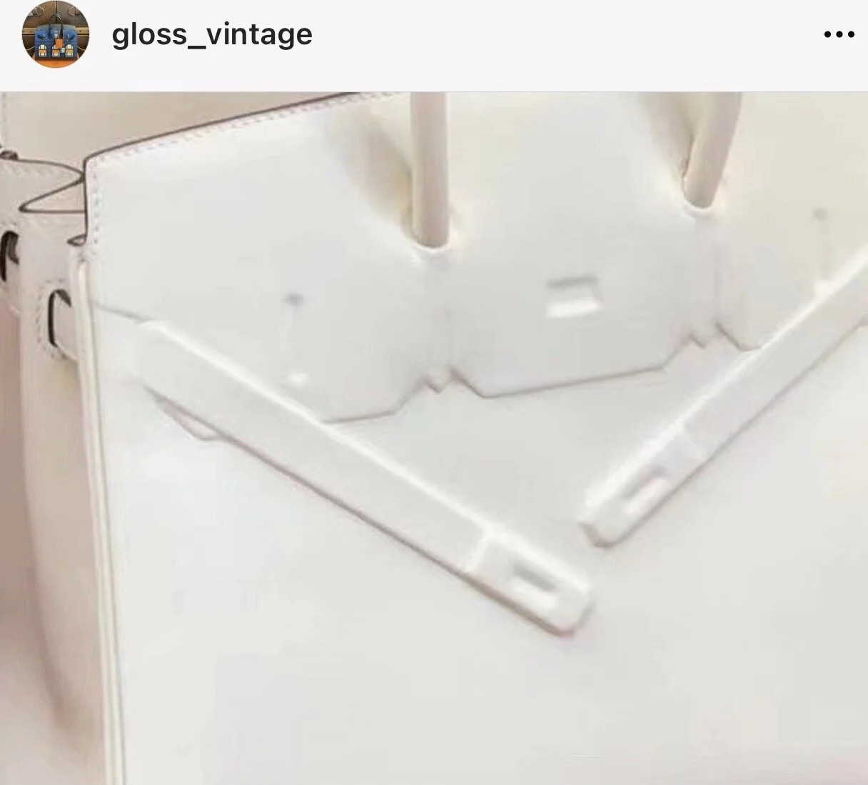 NEW Hermes White Shadow Birkin 25 