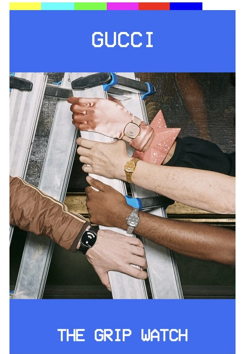 NEW Gucci Grip Watch