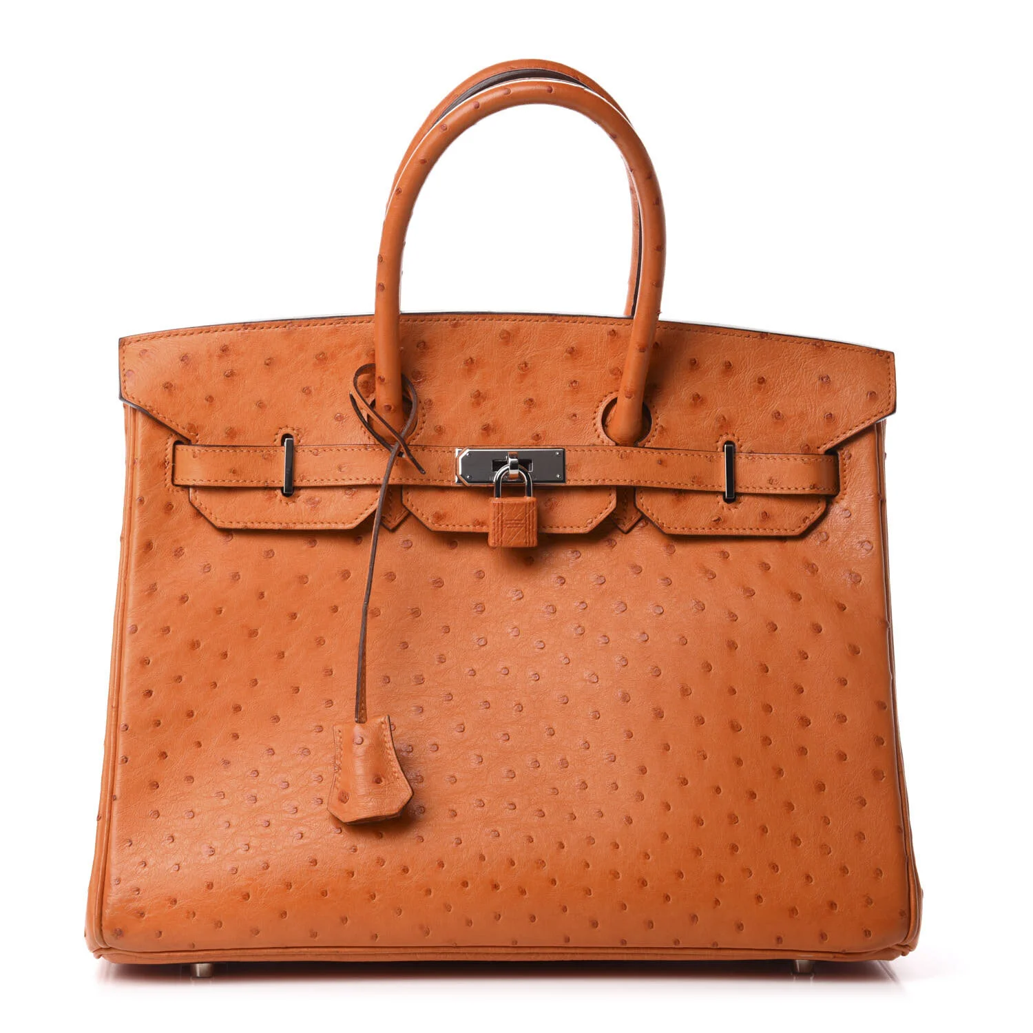 Hermes Ostrich Birkin 35 Orange AVAILABLE FOR SALE