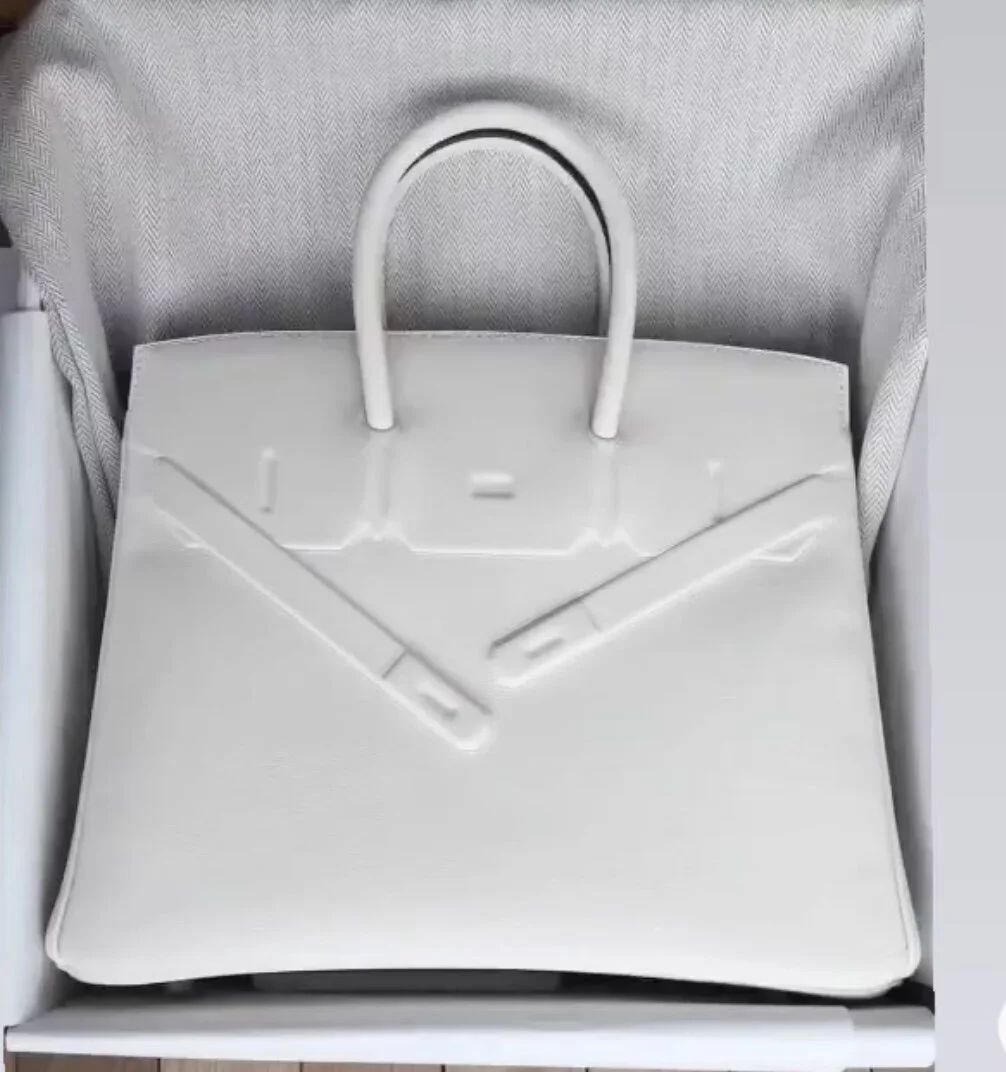 Another Look at the NEW Hermes White Shadow Birkin 25