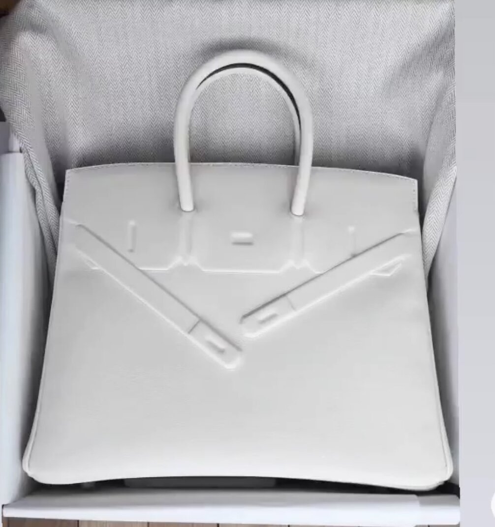 hermes birkin 25 white