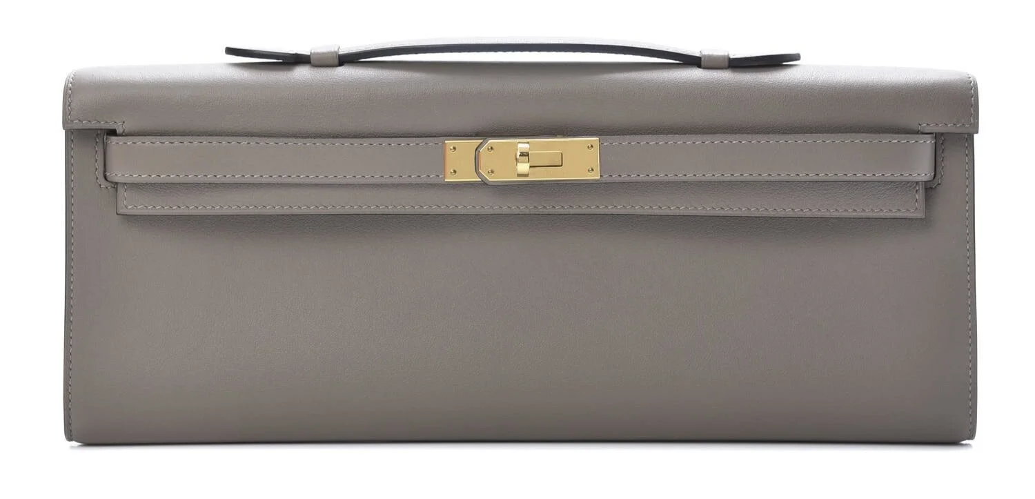 Hermes Swift Kelly Cut Clutch Pochette AVAILABLE FOR SALE