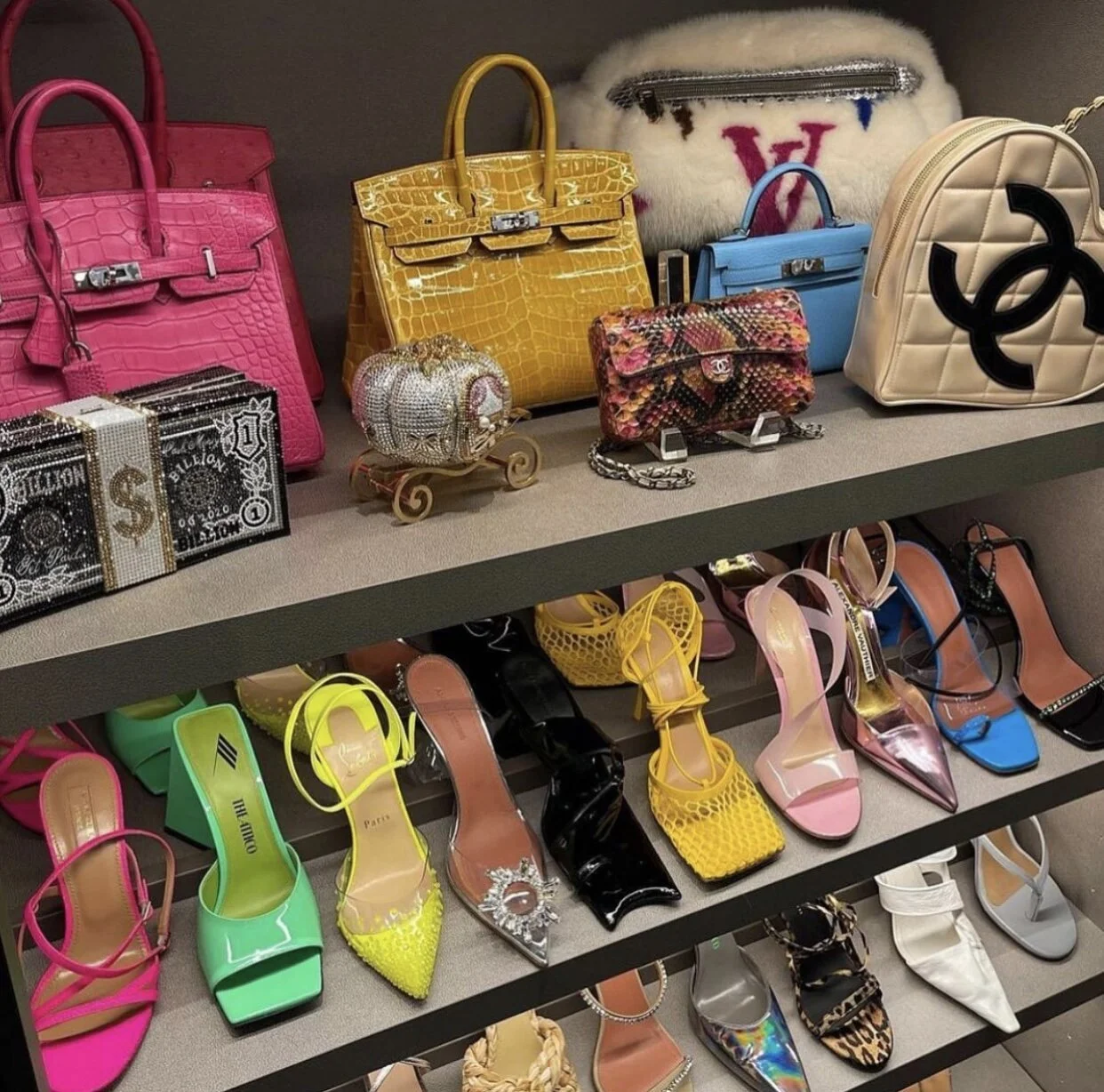 Recent Sneak Peak into Kylie Jenners Closet